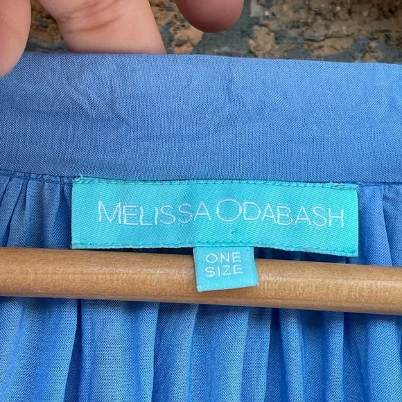 MELISSA ODABASH Melissa Odabash Embroidered Peasant Top large - Picture 5 of 9